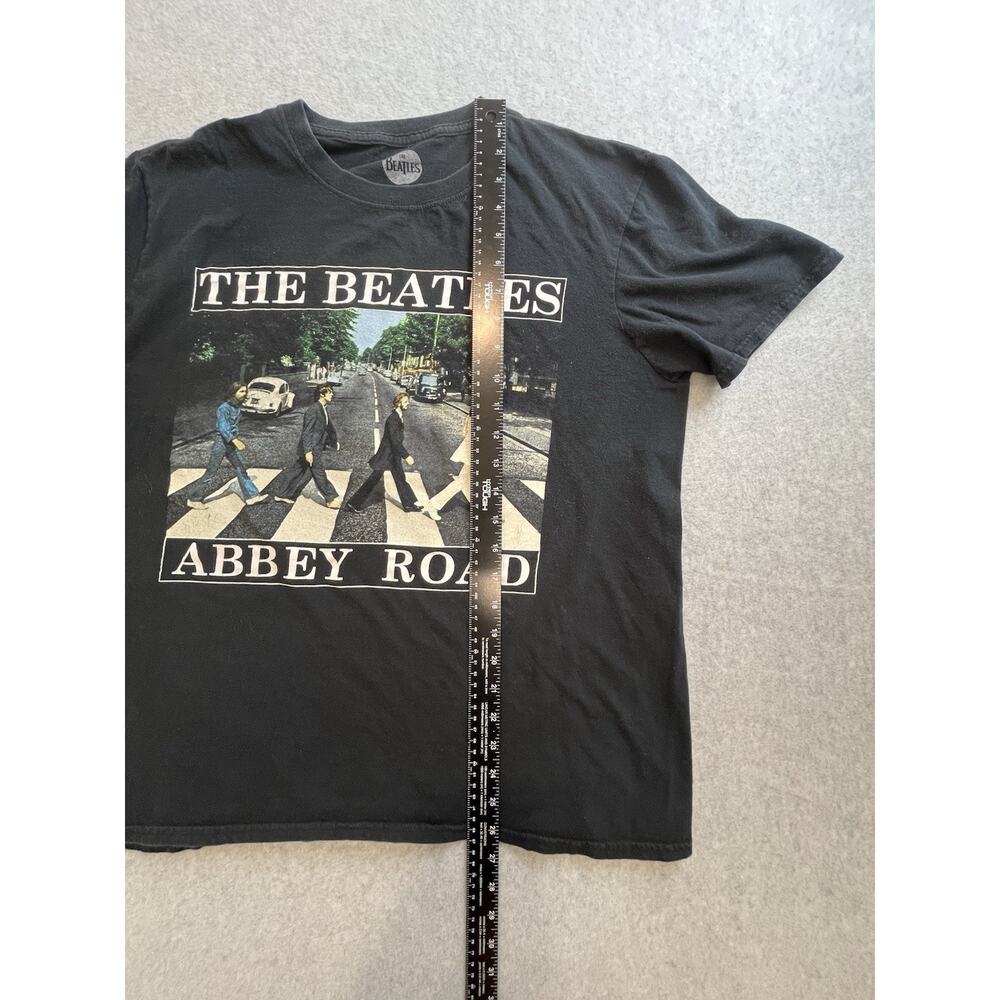 The Beatles Abbey Road Black Graphic T-Shirt Size L Rock & Pop Music - Picture 6 of 9
